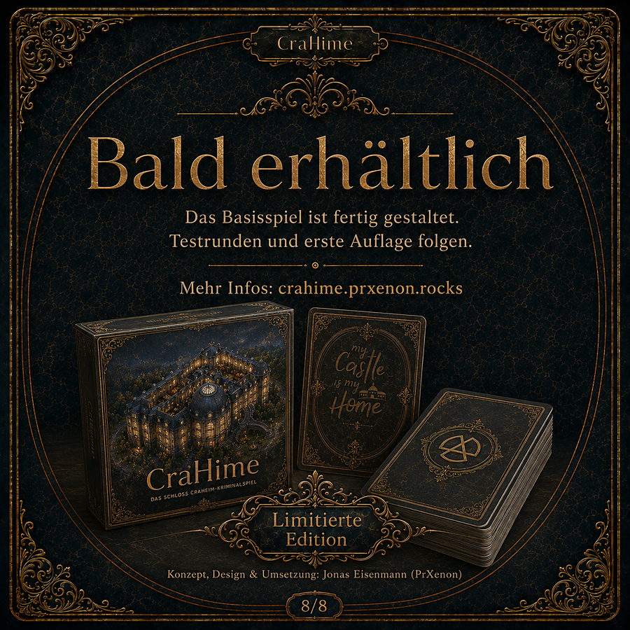 Ankündigung: CraHime bald erhältlich, limitierte Edition