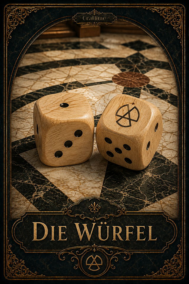 Kartenmotiv: Die Würfel